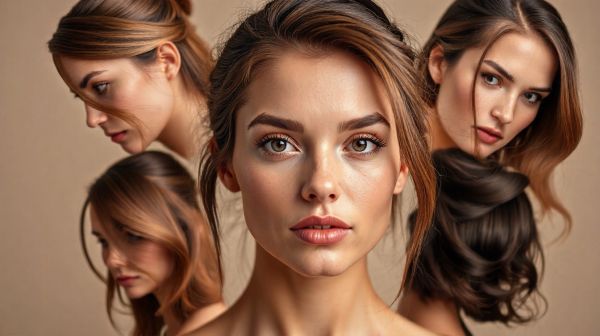 Find the ideal hairstyle by analyzing your face shape